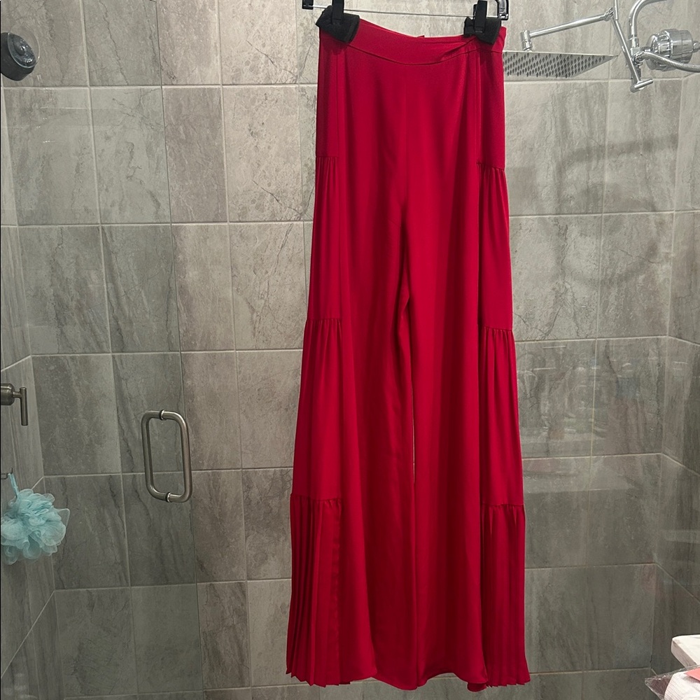 Alexis Red Wide Leg Pants